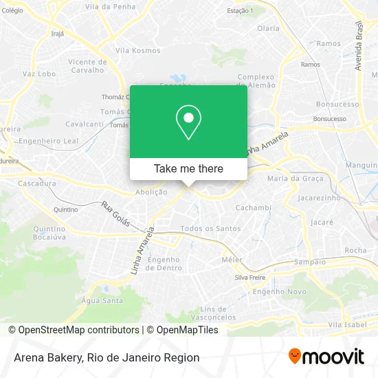 Arena Bakery map