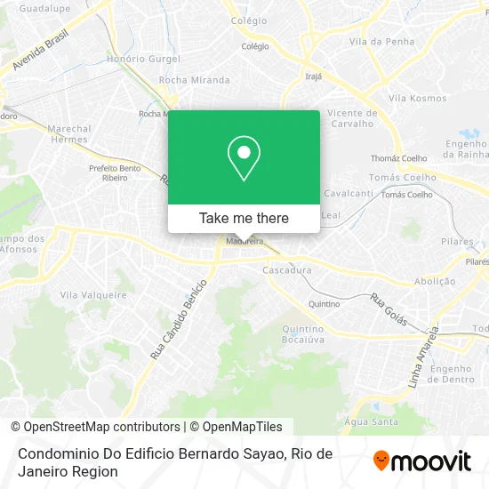 Condominio Do Edificio Bernardo Sayao map