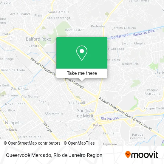 Queervocê Mercado map