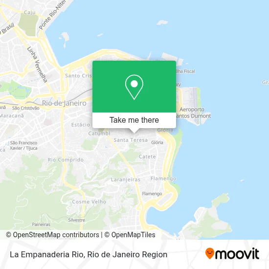 La Empanaderia Rio map