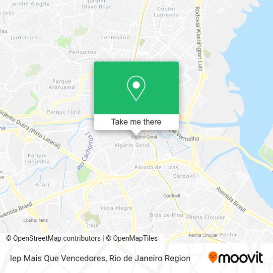 Iep Mais Que Vencedores map