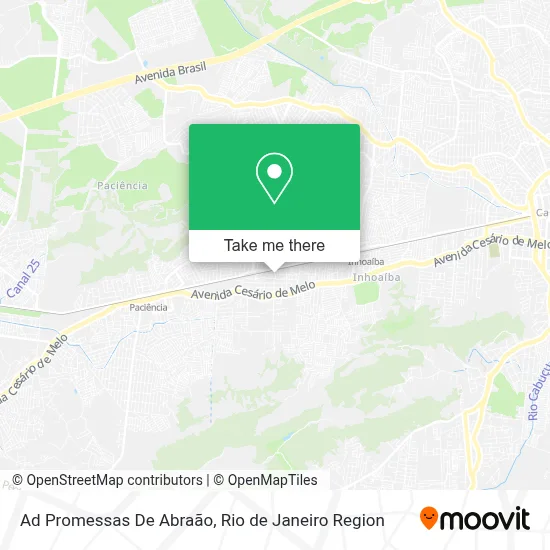 Ad Promessas De Abraão map