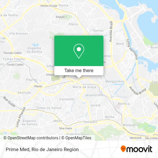 Prime Med map