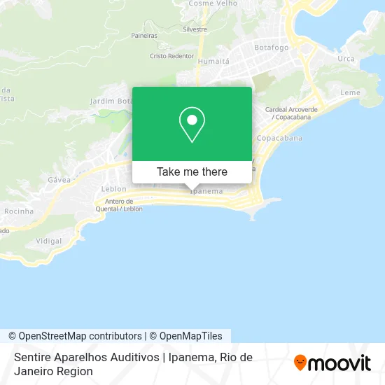 Sentire Aparelhos Auditivos | Ipanema map