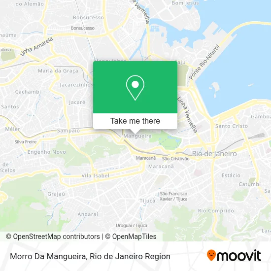 Morro Da Mangueira map