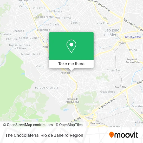 La Chocolateria map
