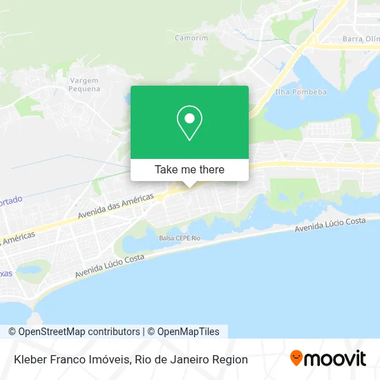 Kleber Franco Imóveis map