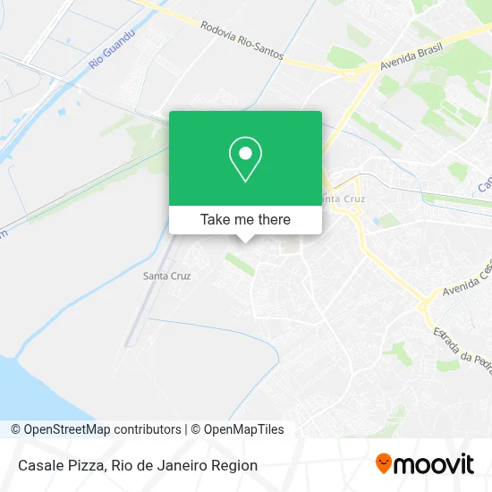 Casale Pizza map