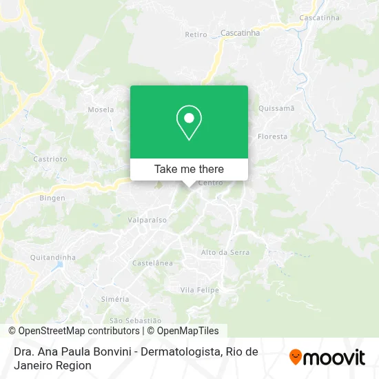 Dra. Ana Paula Bonvini - Dermatologista map
