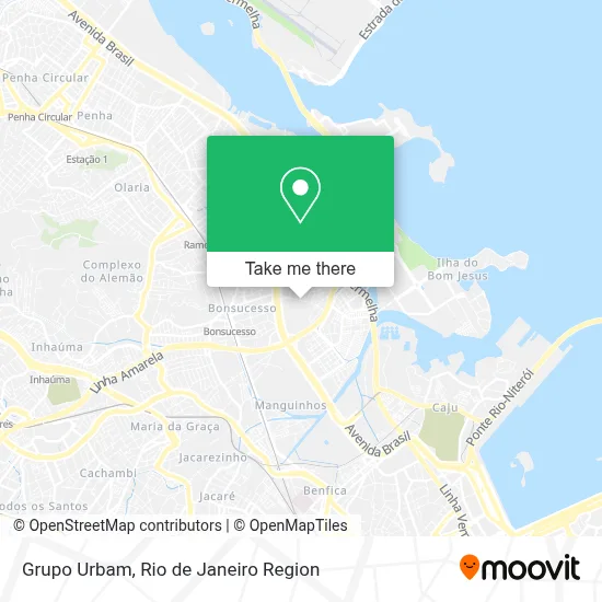 Grupo Urbam map