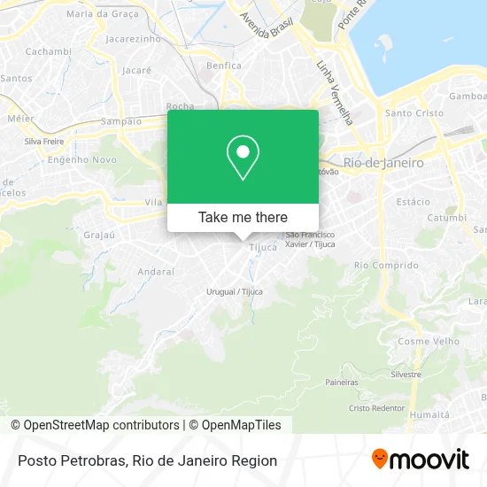 Posto Petrobras map