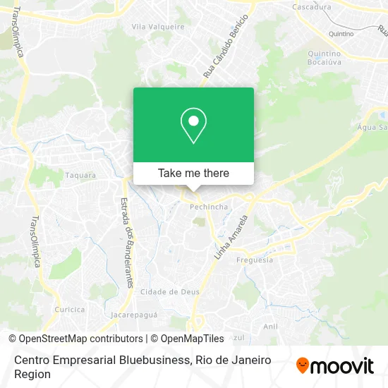 Centro Empresarial Bluebusiness map