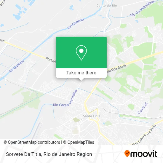 Sorvete Da Titia map