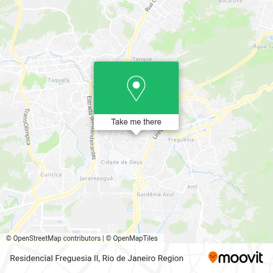 Residencial Freguesia II map