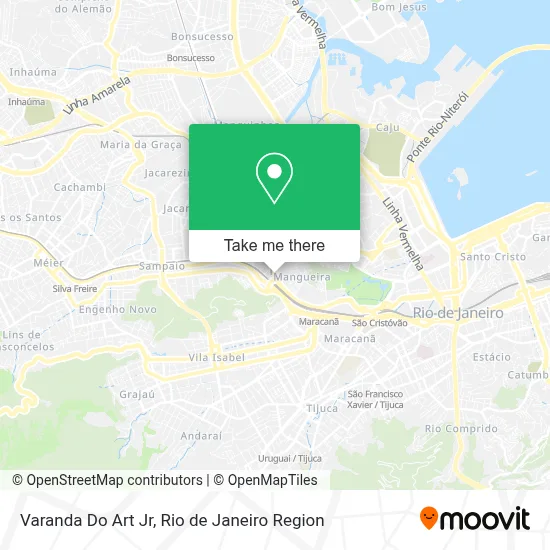 Varanda Do Art Jr map