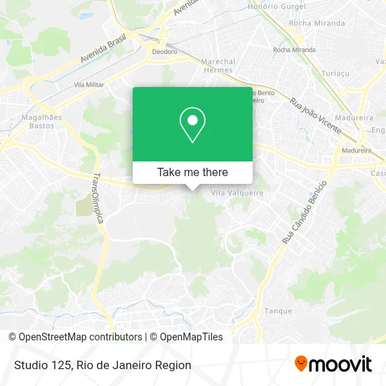 Studio 125 map