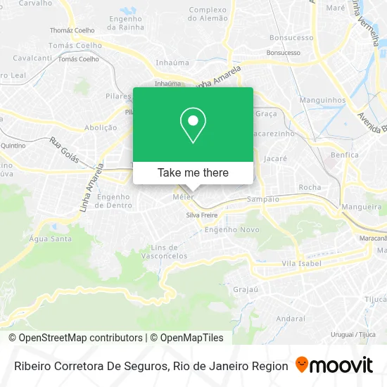 Ribeiro Corretora De Seguros map