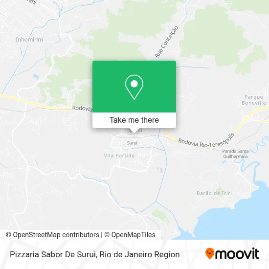 Pizzaria Sabor De Surui map