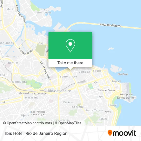 Ibis Hotel map