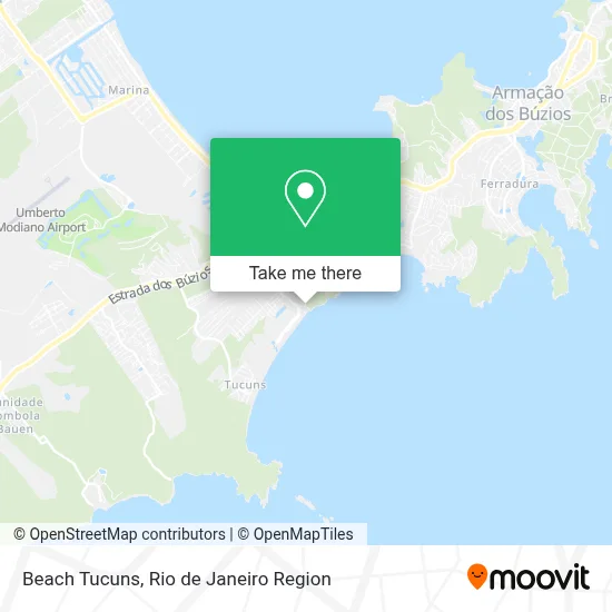 Beach Tucuns map