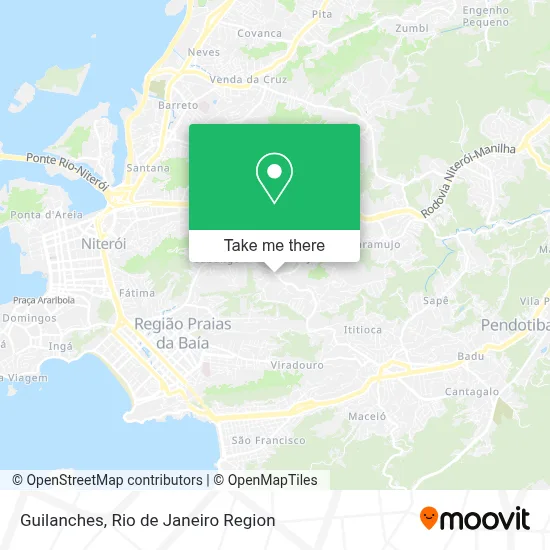 Guilanches map