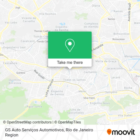 GS Auto Serviços Automotivos map
