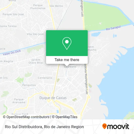 Rio Sul Distribuidora map