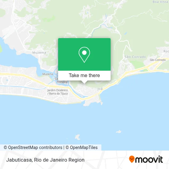 Jabuticasa map