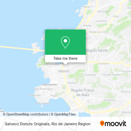 Salveco Donuts Originais map