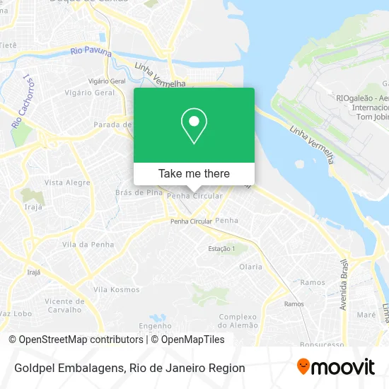 Goldpel Embalagens map