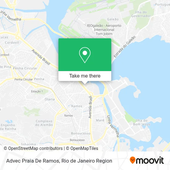 Advec Praia De Ramos map