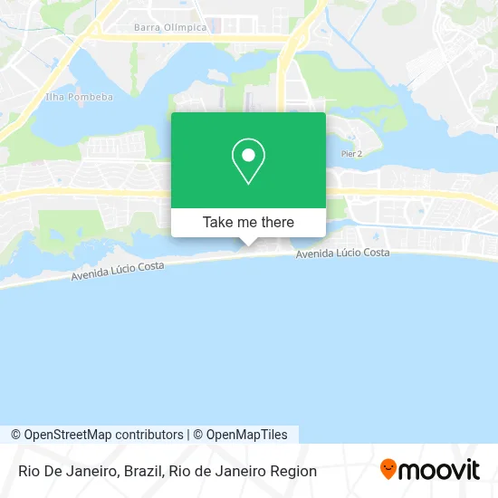 Rio De Janeiro, Brazil map