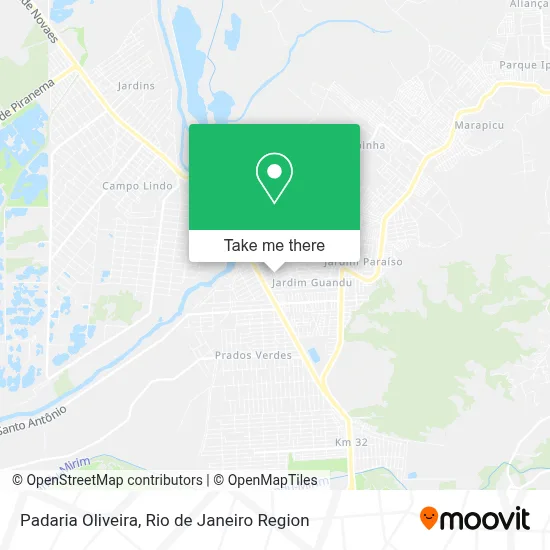 Padaria Oliveira map
