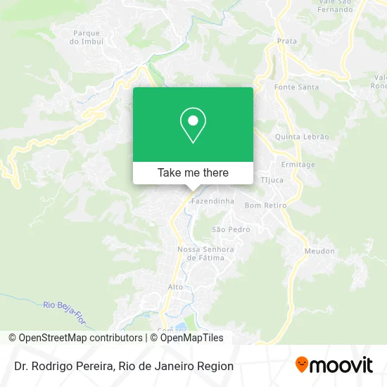 Dr. Rodrigo Pereira map