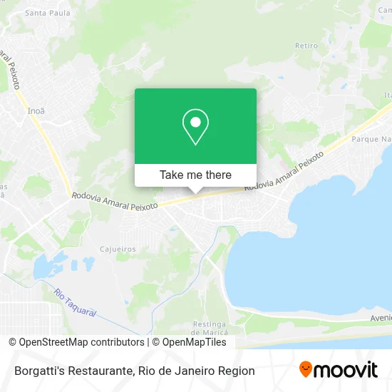 Borgatti's Restaurante map