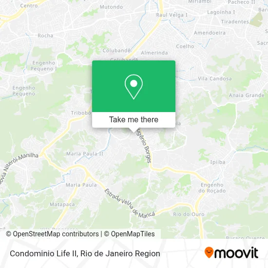 Condominio Life II map