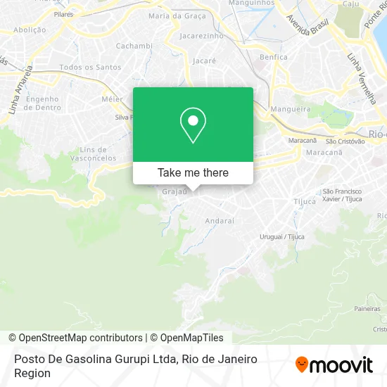 Posto De Gasolina Gurupi Ltda map