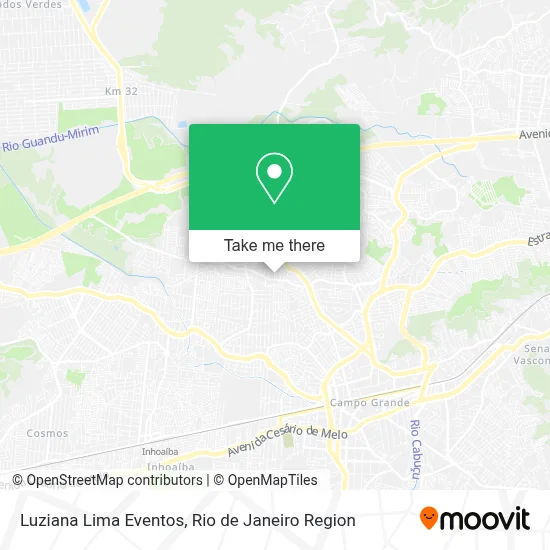 Luziana Lima Eventos map