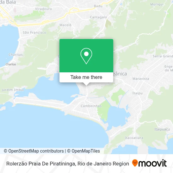Rolerzão  Praia De Piratininga map