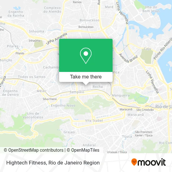 Hightech Fitness map