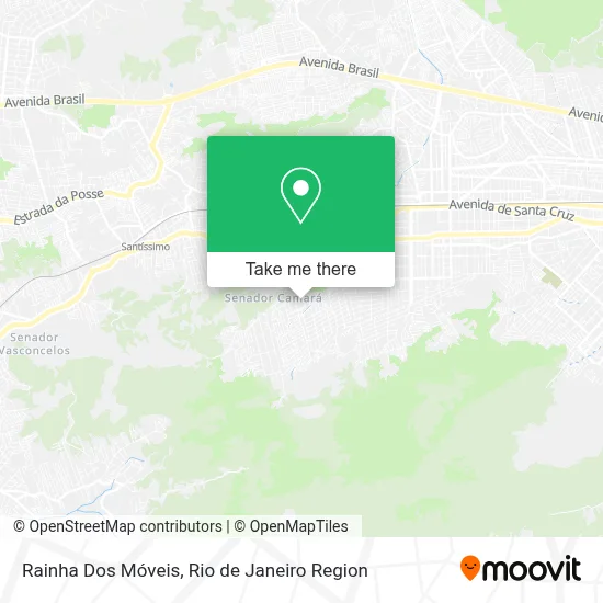 Rainha Dos Móveis map