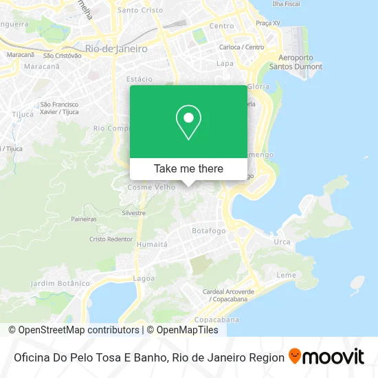 Oficina Do Pelo Tosa E Banho map