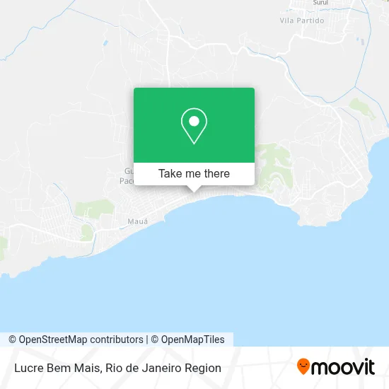 Lucre Bem Mais map