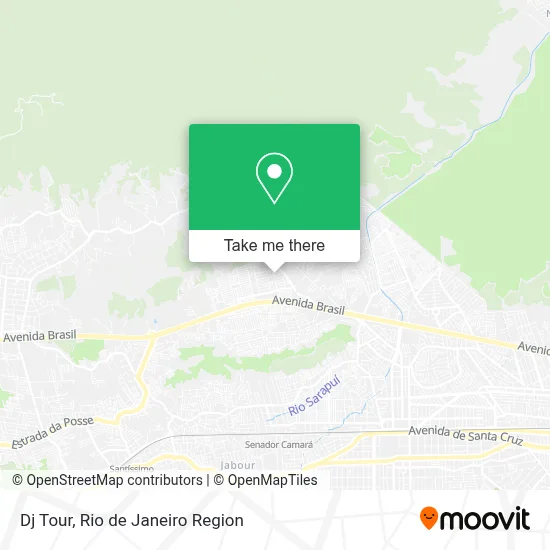 Dj Tour map