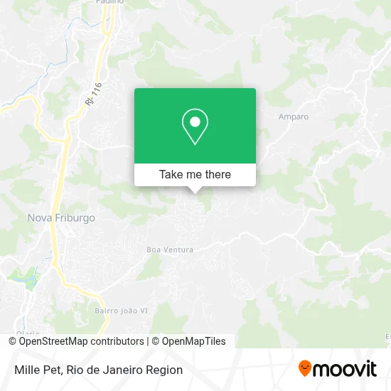 Mille Pet map
