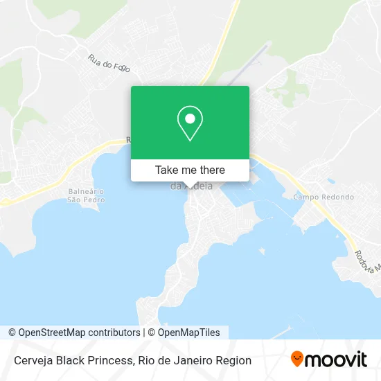 Cerveja Black Princess map