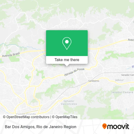 Bar Dos Amigos map