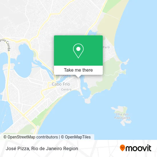 José Pizza map
