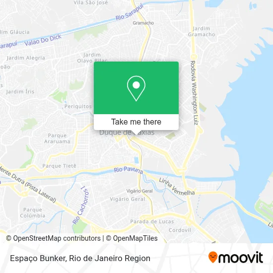 Espaço Bunker map
