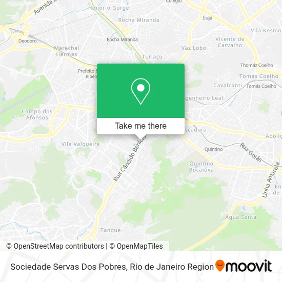 Sociedade Servas Dos Pobres map